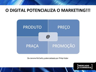 O DIGITAL POTENCIALIZA O MARKETING!!!
 