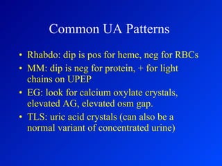 Lft Pattern Rhabdo 07 Mato Acute Renal Failure | PPT