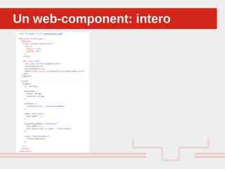 Un web-component: interoUn web-component: intero
 