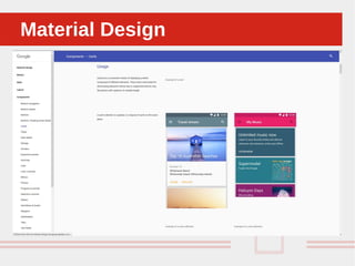 Material DesignMaterial Design
 