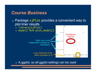Mixed Effects Models - Random Intercepts | PDF
