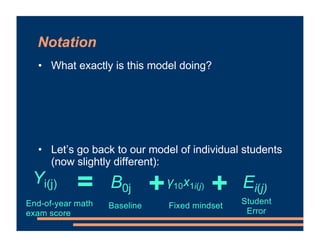 Mixed Effects Models - Random Intercepts | PDF