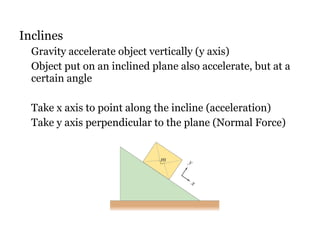Perpendicular Inclination 07 newton's law of motion | PPT