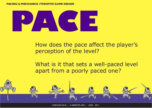 pacing in games
