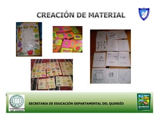 1

    SECRETARíA DE EDUCACIÓN DEPARTAMENTAL DEL QUINDÍO
 