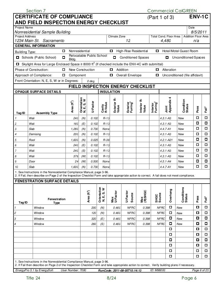 Real Estate Condition Report Template