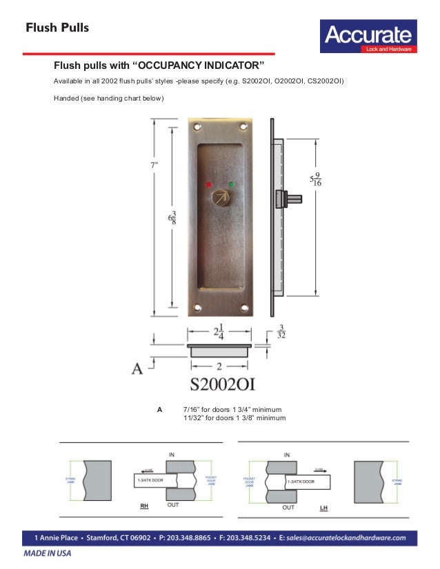 Pocket Sliding Door Locks