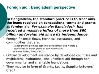 Promoting Foreign Aid 07 PPT_Foreign Aid and its importance in economic | PPTX