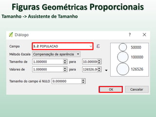 Figuras Geométricas Proporcionais
Tamanho -> Assistente de Tamanho
 