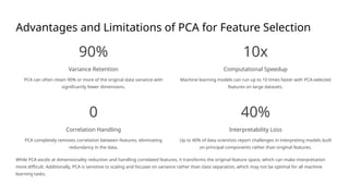 Principal Component Analysis (PCA) & Feature Selection | PPTX
