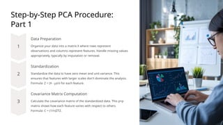 Principal Component Analysis (PCA) & Feature Selection | PPTX