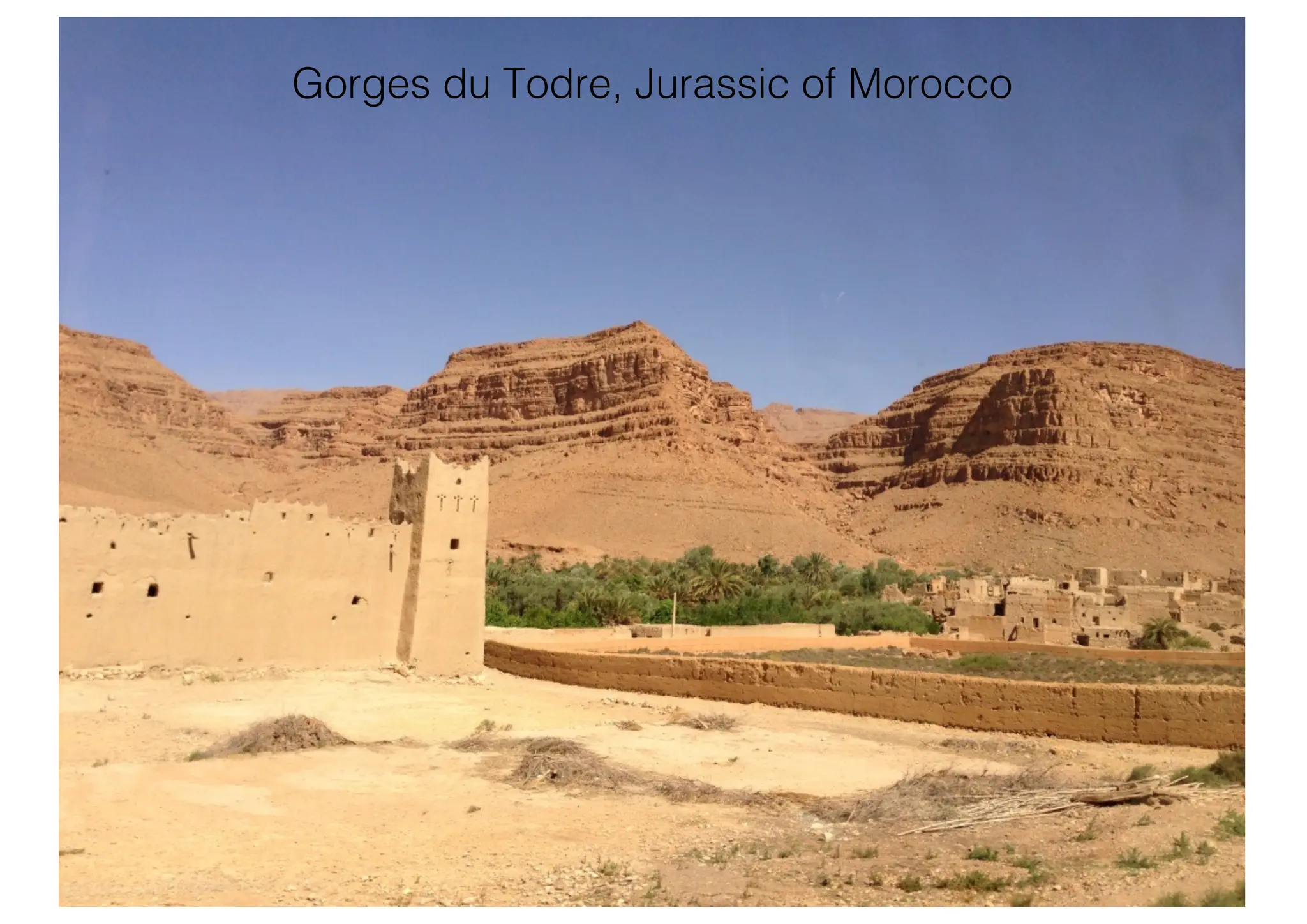 Gorges du Todre, Jurassic of Morocco
 