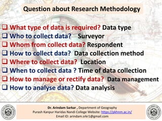 Research material and method | PPTX