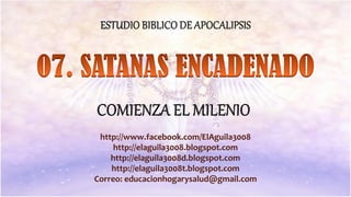 http://www.facebook.com/ElAguila3008
http://elaguila3008.blogspot.com
http://elaguila3008d.blogspot.com
http://elaguila3008t.blogspot.com
Correo: educacionhogarysalud@gmail.com
 