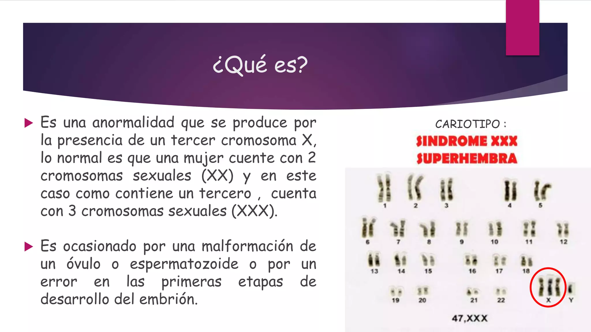Síndrome de Superhembra - Investigación escolar | PPTX