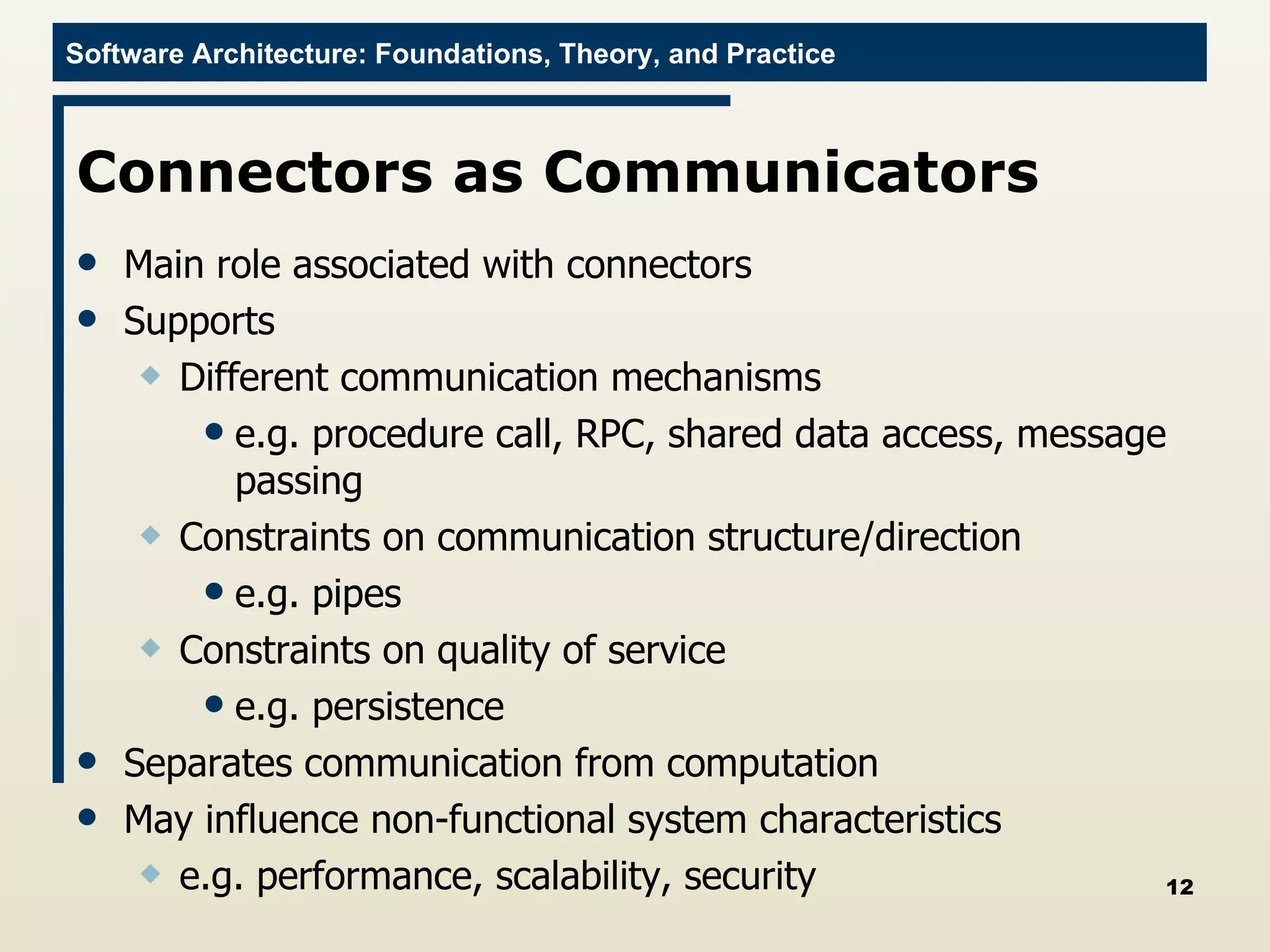 07 software connectors | PPT
