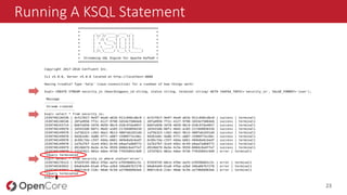 Ksql Examples Serving the Real-Time Data Needs of an Airport with Kafka Streams and ...