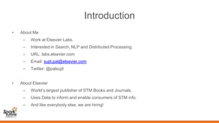 Dictionary Based Annotation at Scale with Spark by Sujit Pal | PPT