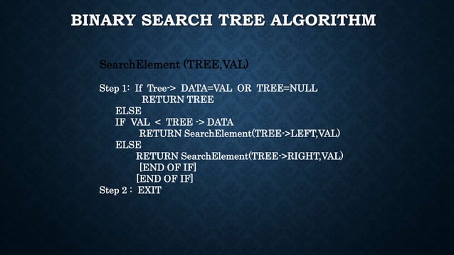 Binary Search Tree in Data Structure | PPT