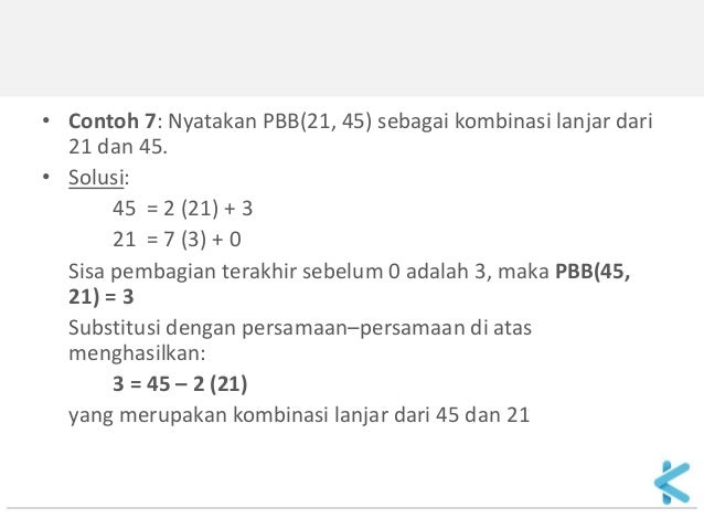 Matematika Diskrit 07 Teori Bilangan 02