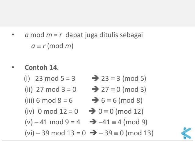 Matematika Diskrit 07 Teori Bilangan 03