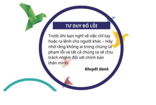 Cẩm nang trách nhiệm - nhóm "Tú và những người bạn"