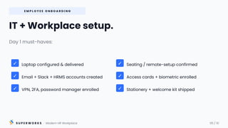 Ultimate Employee Onboarding Checklist for Indian Companies in 2026 | PPTX