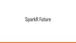SparkR Future
 