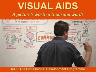 1
|
MTL: The Professional Development Programme
Visual Aids
VISUAL AIDS
A picture’s worth a thousand words
MTL: The Professional Development Programme
 