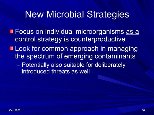Emerging Pathogens In Wastewater | PPT