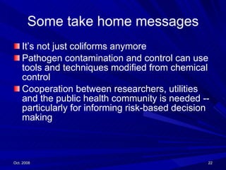 Emerging Pathogens In Wastewater | PPT