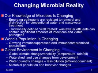 Emerging Pathogens In Wastewater | PPT