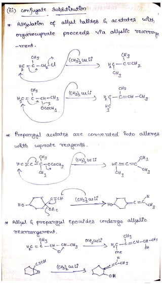 Organocopper compounds - Gilman reagent