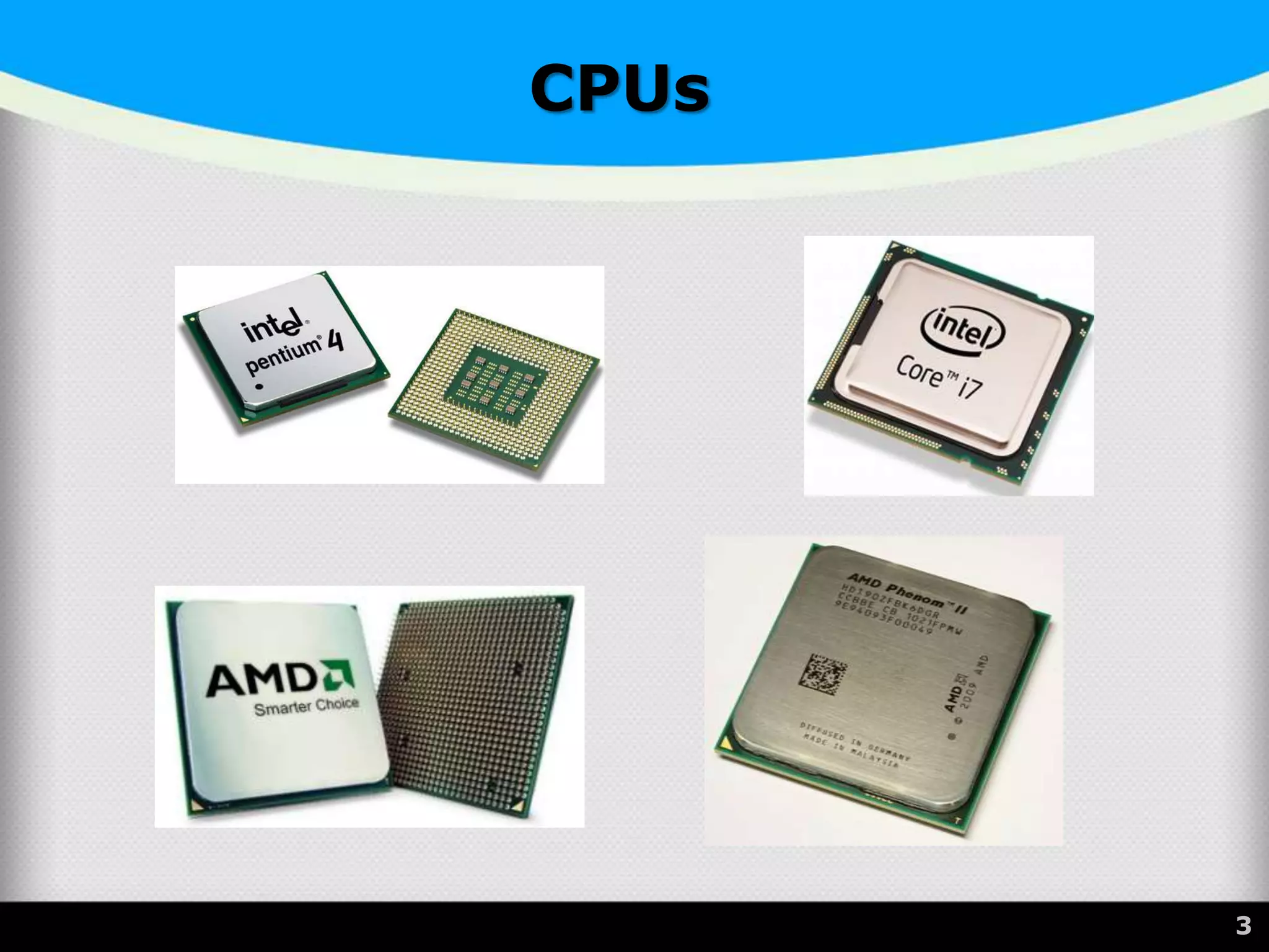 CPUs
3
 