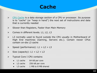 08. Central Processing Unit (CPU) | PPSX