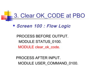08.abap dialog programming overview | PPT