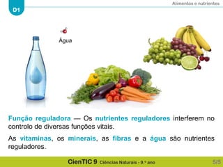 08.1 alimentos e nutrientes | PDF