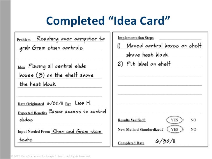 Completed  Idea  Card   2012