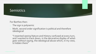 08.03.21 Analysing Performance - Denotation and Connotation | PPTX