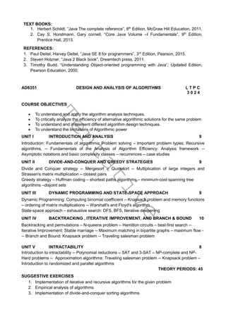 Sept 6 2021 BTech Artificial Intelligence and Data Science curriculum | PDF