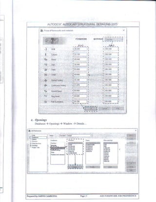 Autocad Structural Detailing 