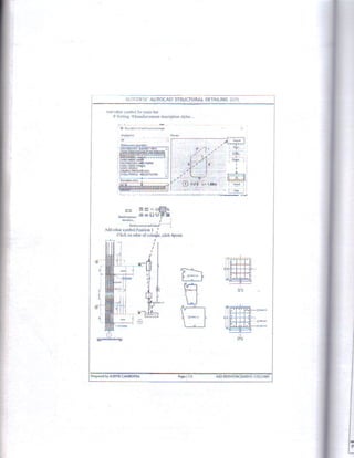 Autocad Structural Detailing 