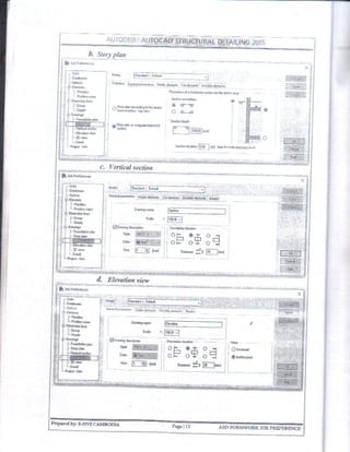Autocad Structural Detailing 