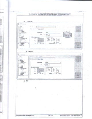 Autocad Structural Detailing 