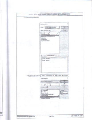 Autocad Structural Detailing 