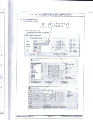 Autocad Structural Detailing 