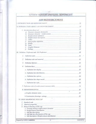 Autocad Structural Detailing 