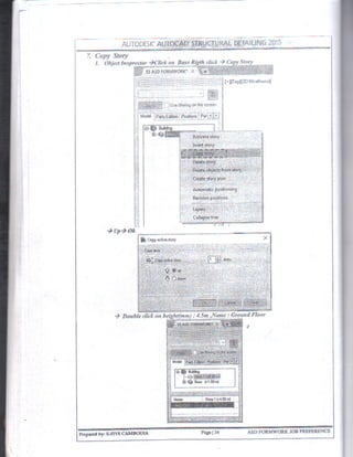 Autocad Structural Detailing 