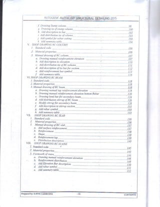 Autocad Structural Detailing 