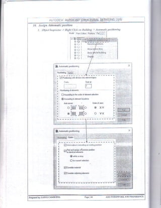 Autocad Structural Detailing 